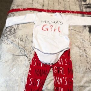 Girls matching set with headband